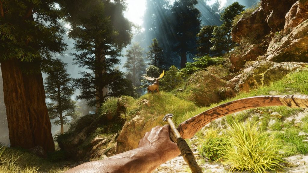 ARK: Survival Ascended Steam store screenshot with creatures
