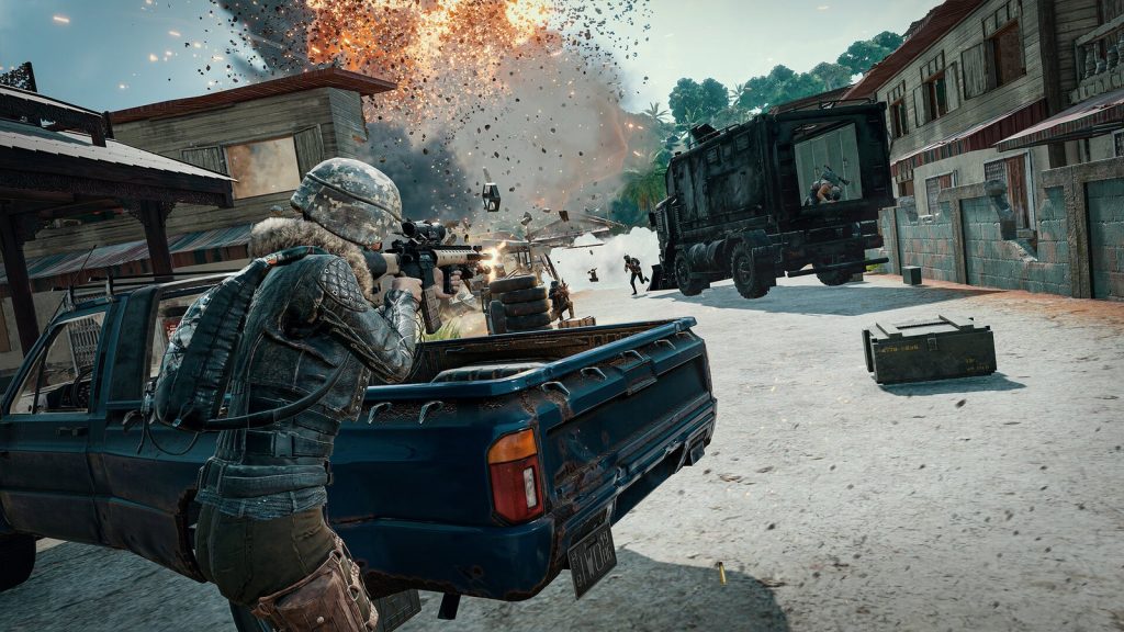 PUBG: Battlegrounds screenshot from the Steam store page